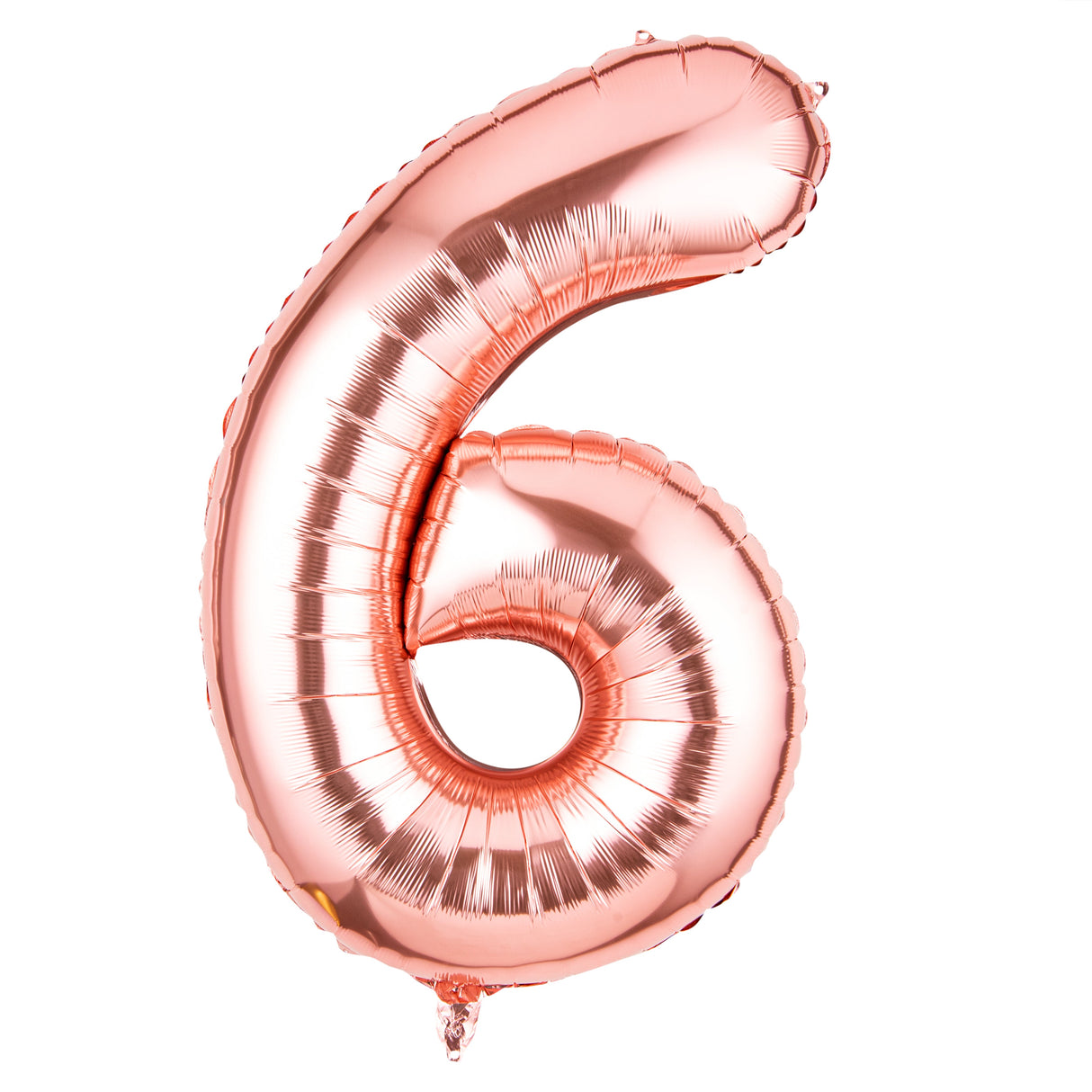 Balloon, Mylar, Balloonify 40 Inch, Number 6, Rose Gold,1 - 1 EACH
