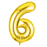 Balloon, Mylar, Balloonify 40 Inch, Number 6, Gold,1 - 1 EACH