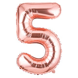 Balloon, Mylar, Balloonify 40 Inch, Number 5, Rose Gold,1 - 1 EACH