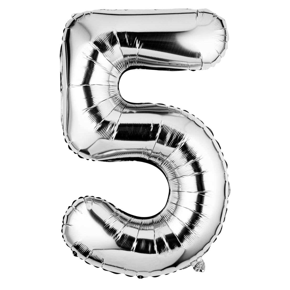 Balloon, Mylar, Balloonify 40 Inch, Number 5, Silver,1 - 1 EACH