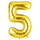 Balloon, Mylar, Balloonify 40 Inch, Number 5, Gold,1 - 1 EACH