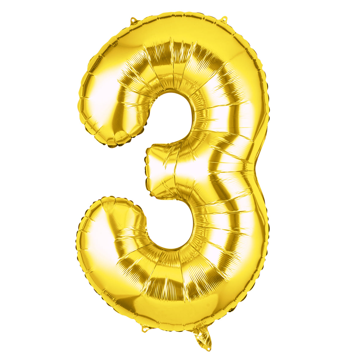 Balloon, Mylar, Balloonify 40 Inch, Number 3, Gold,1 - 1 EACH