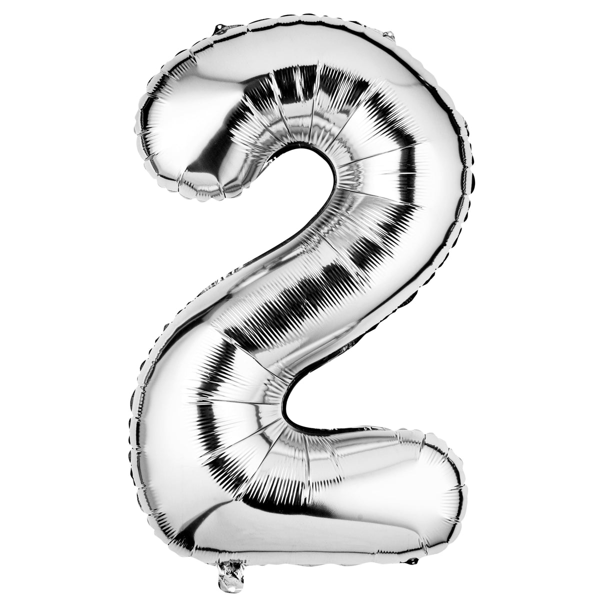 Balloon, Mylar, Balloonify 40 Inch, Number 2, Silver,1 - 1 EACH