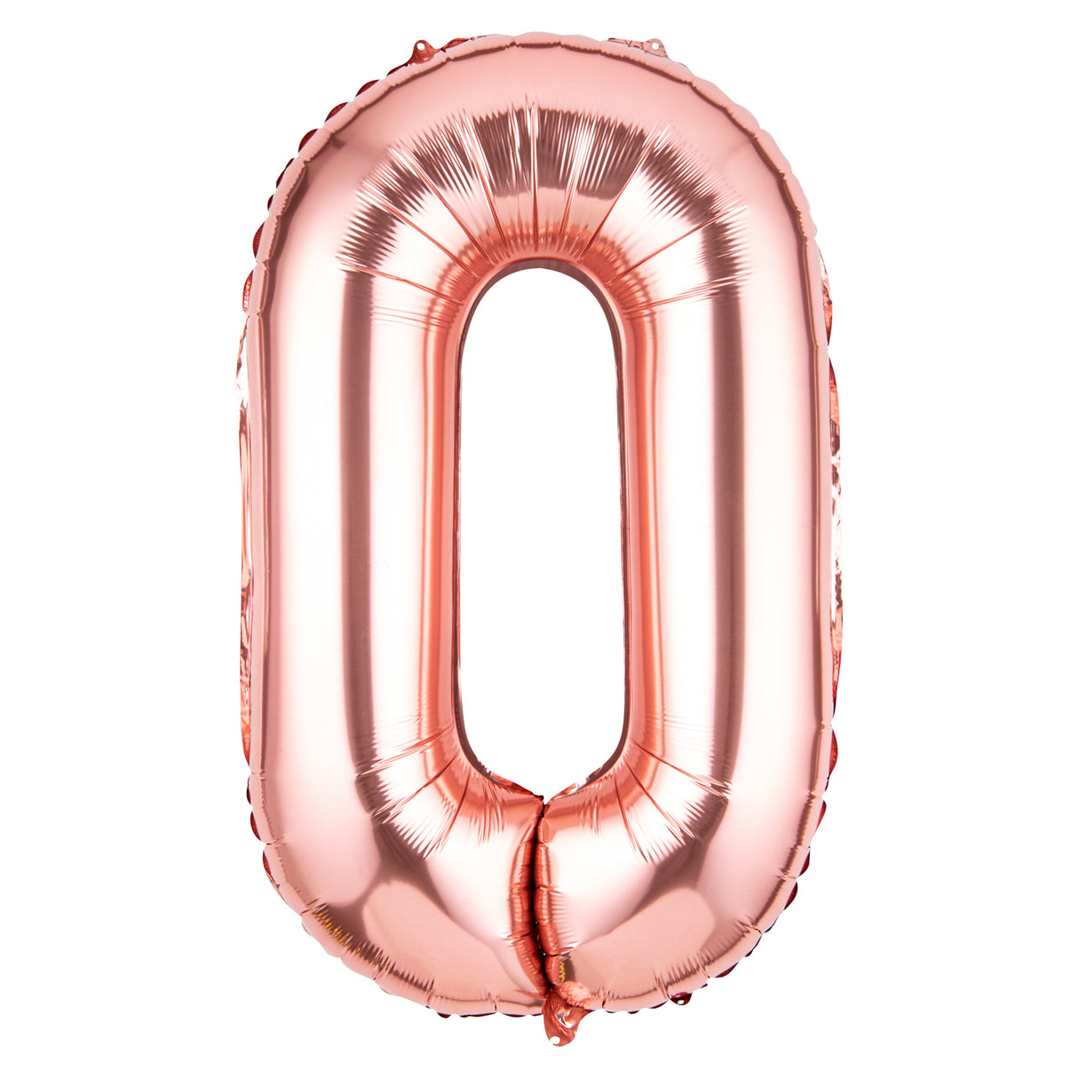 Balloon, Mylar, Balloonify 40 Inch, Number 0, Rose Gold,1 - 1 EACH