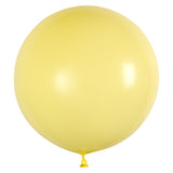 Balloons, Latex, Balloonify 36 Inch, Pastel Yellow,10 - 1 EACH