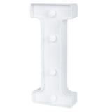 Sign, LED Marquee, 8.75 Inch, Letter I, White,1 - 1 EACH