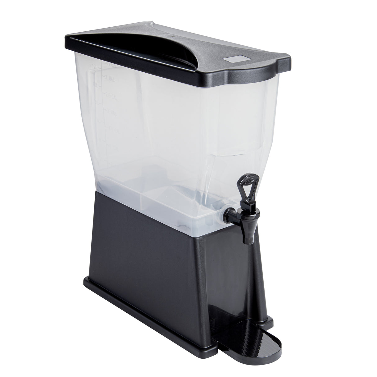 Dispenser, Beverage, 3 Gallon, Black,1 - 1 EACH
