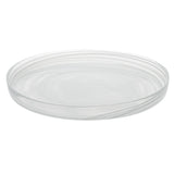 Plate, Vetri 13 x 13 x 1.5 Inch, Glass, White Alabaster, Round,1 - 1 EACH