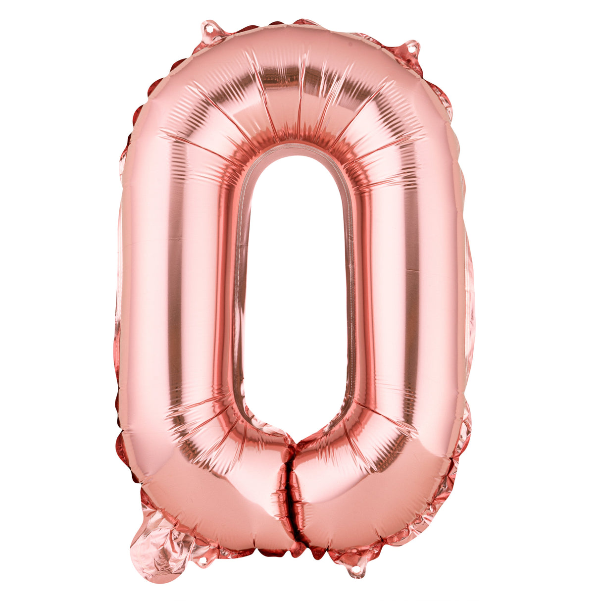 Balloon, Mylar, Balloonify 16 Inch, Number 0, Rose Gold,1 - 1 EACH
