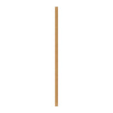 Straws, Basic Nature 8.25 Inch, Plastic & Sugarcane, Brown, Wrapped, PLA, 1 Each,100 - 1 COUNT