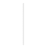 Straws, Basic Nature 8.25 Inch, Plastic, White, Wrapped, PLA & PBAT,100 - 1 EACH