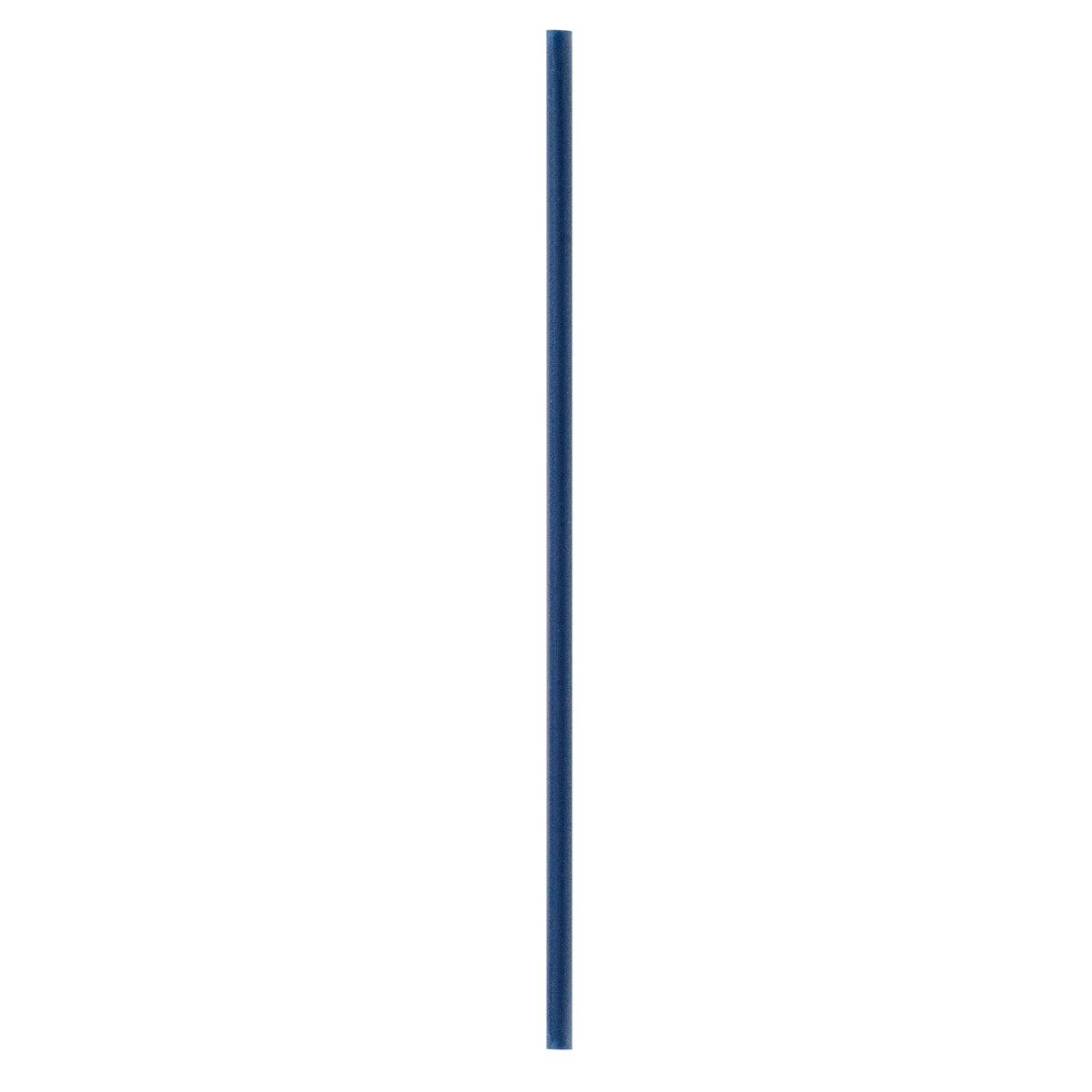 Straws, Basic Nature 8.25 Inch, Plastic, Midnight Blue, Wrapped, PLA & PBAT, 1 Each,100 - 1 COUNT