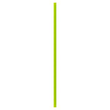 Straws, Basic Nature 8.25 Inch, Plastic, Green, Wrapped, PLA & PBAT,100 - 1 EACH