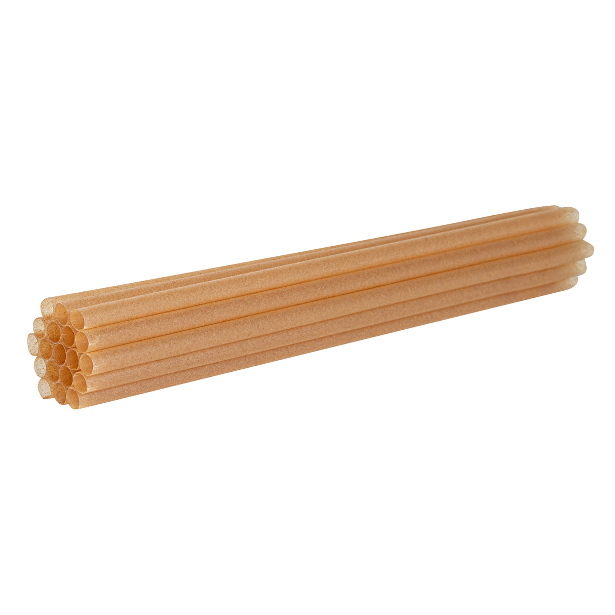 Straws, Basic Nature 8.25 Inch, Sugarcane, Brown, PLA,100 - 1 EACH