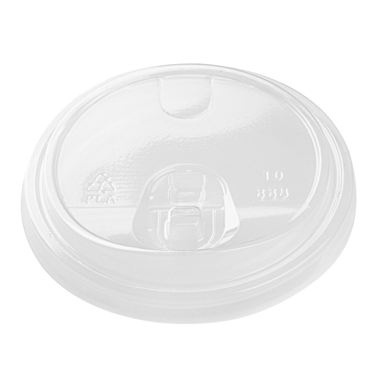 Lids, Flat, Plastic, Clear, Compostable, for 9/12/16/20/22 Ounce Cold Cups,50 - 1 EACH