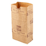 Bags, Bag Tek 2 Pound, Paper, Kraft Newsprint, 4.25 x 2.25 x 8.75 Inch,100 - 1 EACH