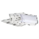 Boxes, Flatbread, 14 x 7 x 1.5 Inch, Paper, Newsprint & White, Corrugated,50 - 1 EACH