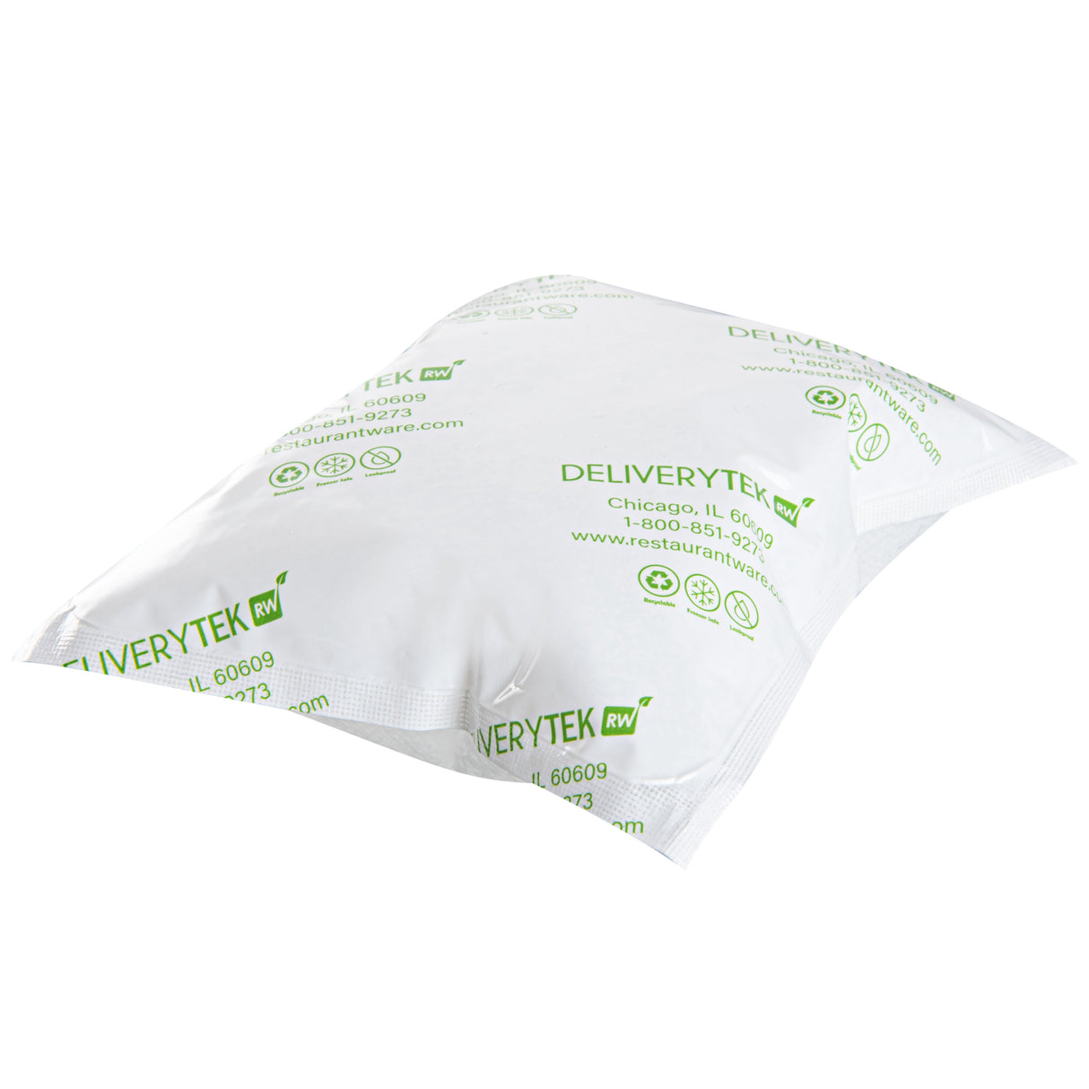 Ice Packs, Shipping, Delivery Tek, Plastic, 6.25 x 5 Inch,100 - 1 EACH