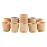 Cups, Hot, Sustain 4 Ounce, PLA-Lined Paper, Kraft, 2.5 x 2.5 x 2.25 Inch,500 - 1 EACH