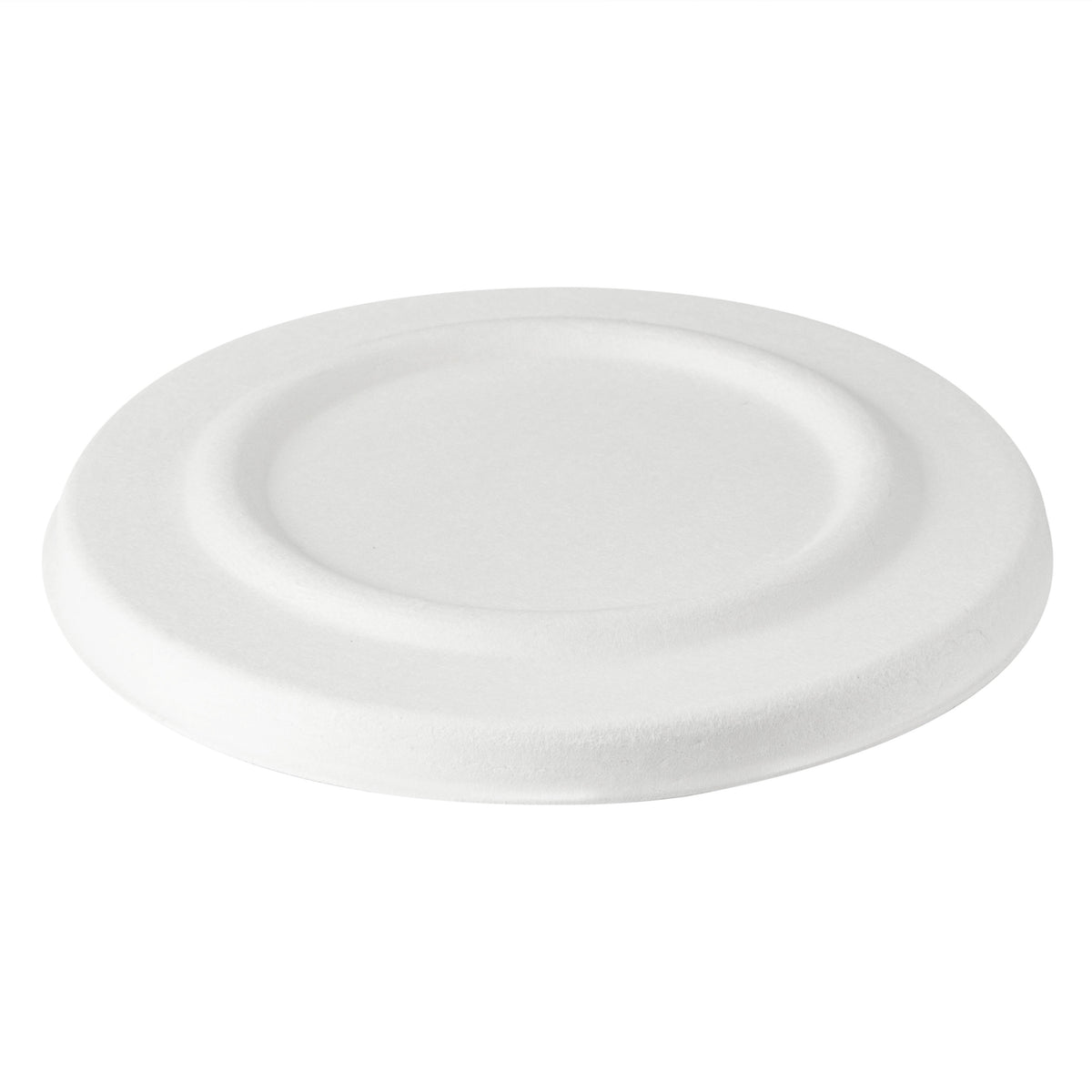 Lids, Bagasse, White, for 15 Ounce Soup Cups, 1 Each,100 - 1 COUNT