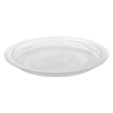 Plates, Vetri 8.25 x 8.25 x 0.75 Inch, Glass Solar, White, Round,6 - 1 EACH