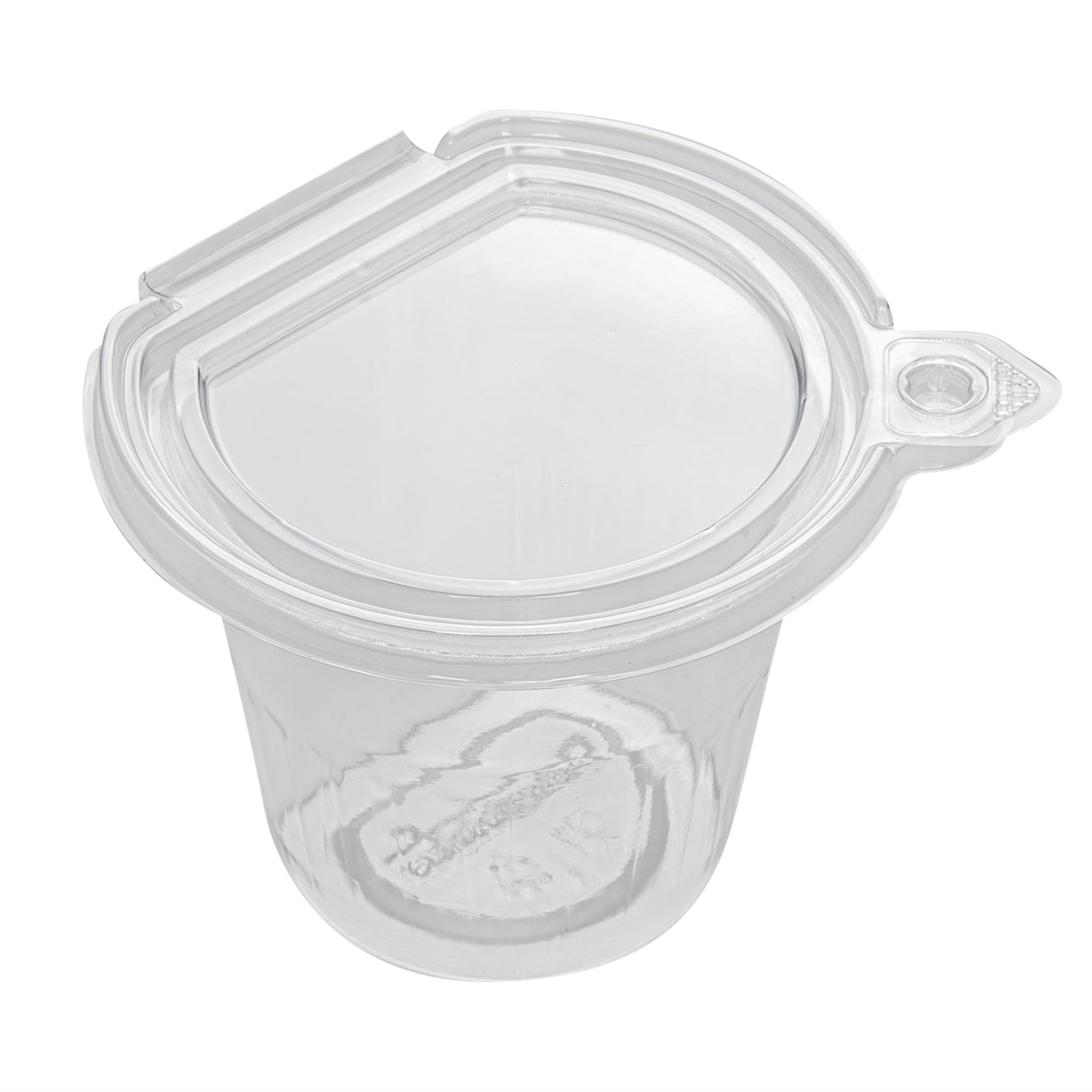 Cups, Parfait, Tamper Tek 11 Ounce, Plastic, Clear, with Lid, Tamper-Evident, 4.25 x 4.25 x 3.5 Inch,100 - 1 EACH