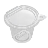 Cups, Parfait, Tamper Tek 11 Ounce, Plastic, Clear, with Lid, Tamper-Evident, 4.25 x 4.25 x 3.5 Inch,100 - 1 EACH