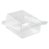 Containers, Sandwich, Tamper Tek, Plastic, Clear, 6 x 4.5 x 2.25 Inch, with Lid, Tamper-Evident, 1 Each,100 - 1 COUNT