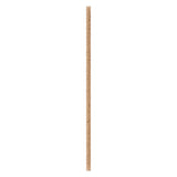 Straws, Basic Nature 8.25 Inch, Plastic & Coffee Ground, Brown, Wrapped, PLA,2000 - 1 EACH