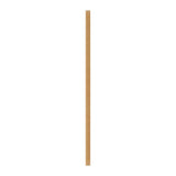Straws, Basic Nature 8.25 Inch, Plastic & Sugarcane, Brown, Wrapped, PLA,2000 - 1 EACH