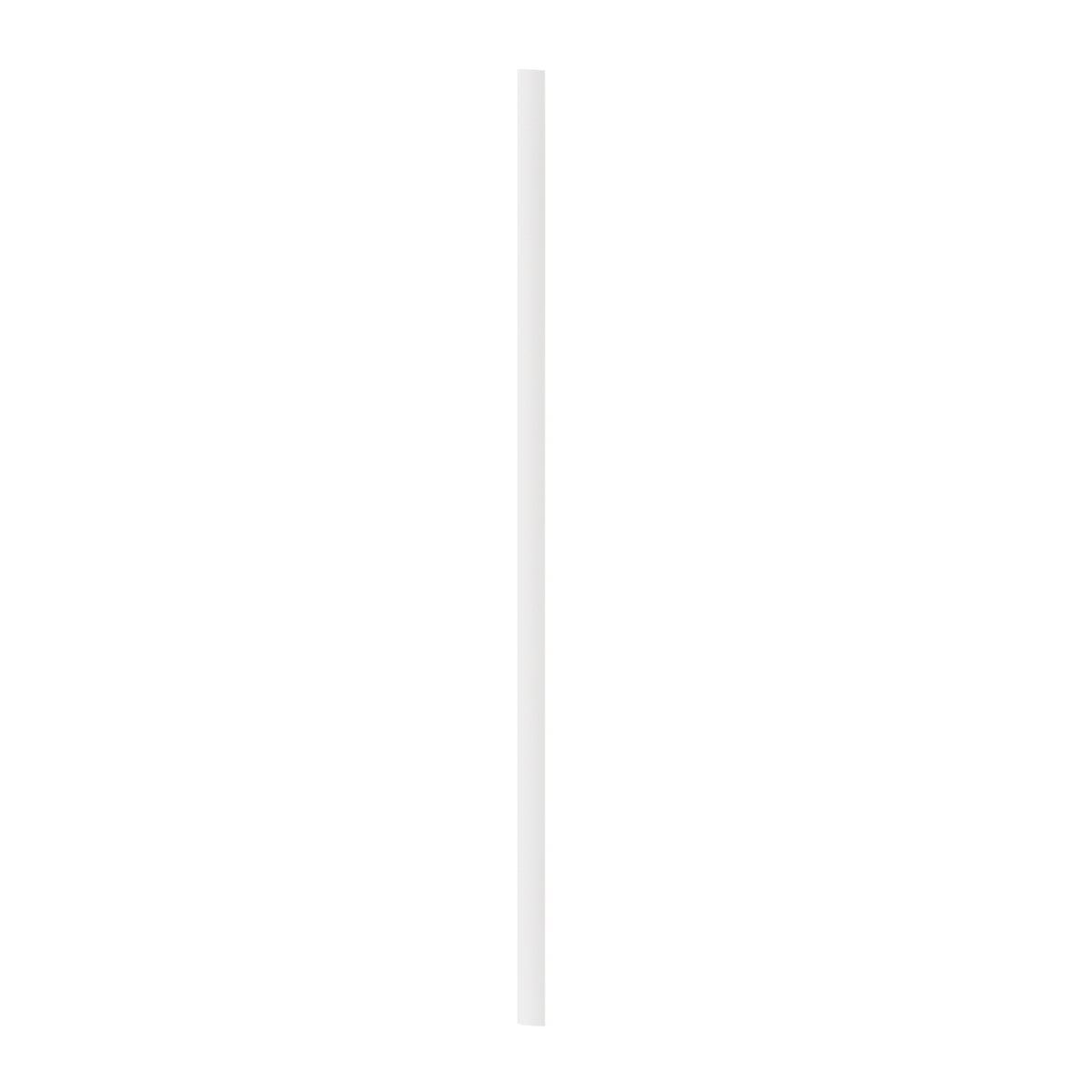 Straws, Basic Nature 8.25 Inch, Plastic, White, Wrapped, PLA & PBAT, 1 Each,2000 - 1 COUNT
