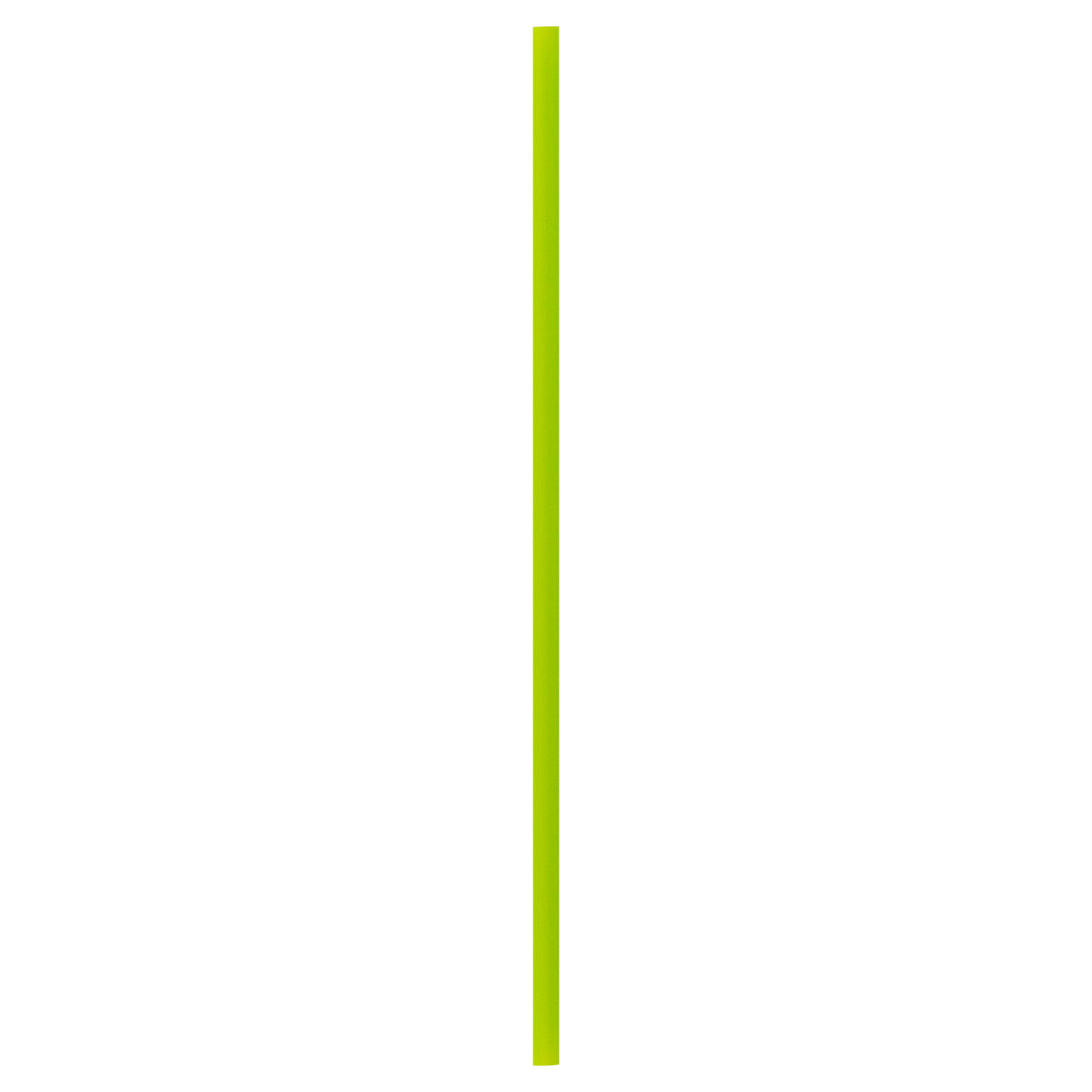 Straws, Basic Nature 8.25 Inch, Plastic, Green, Wrapped, PLA & PBAT,2000 - 1 EACH
