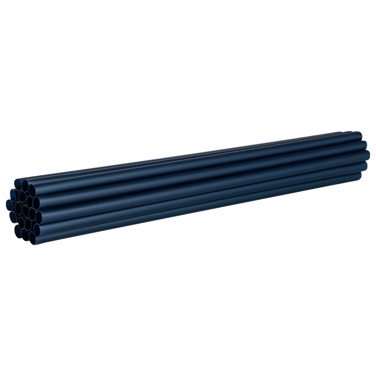 Straws, Basic Nature 8.25 Inch, Plastic, Midnight Blue, PLA & PBAT, 1 Each,2000 - 1 COUNT