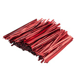 Twist Ties, Bag Tek, 4 Inch, Red,500 - 1 EACH