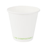 Cups, Cold, Sustain 9 Ounce, PLA-Lined Paper, White, 3.5 x 3.5 x 3.25 Inch, 1 Each,1000 - 1 COUNT