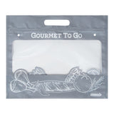 Bags, Hot Food, Bag Tek 12.75 x 5.75 x 10.25 Inch, Plastic, Gray,100 - 1 EACH