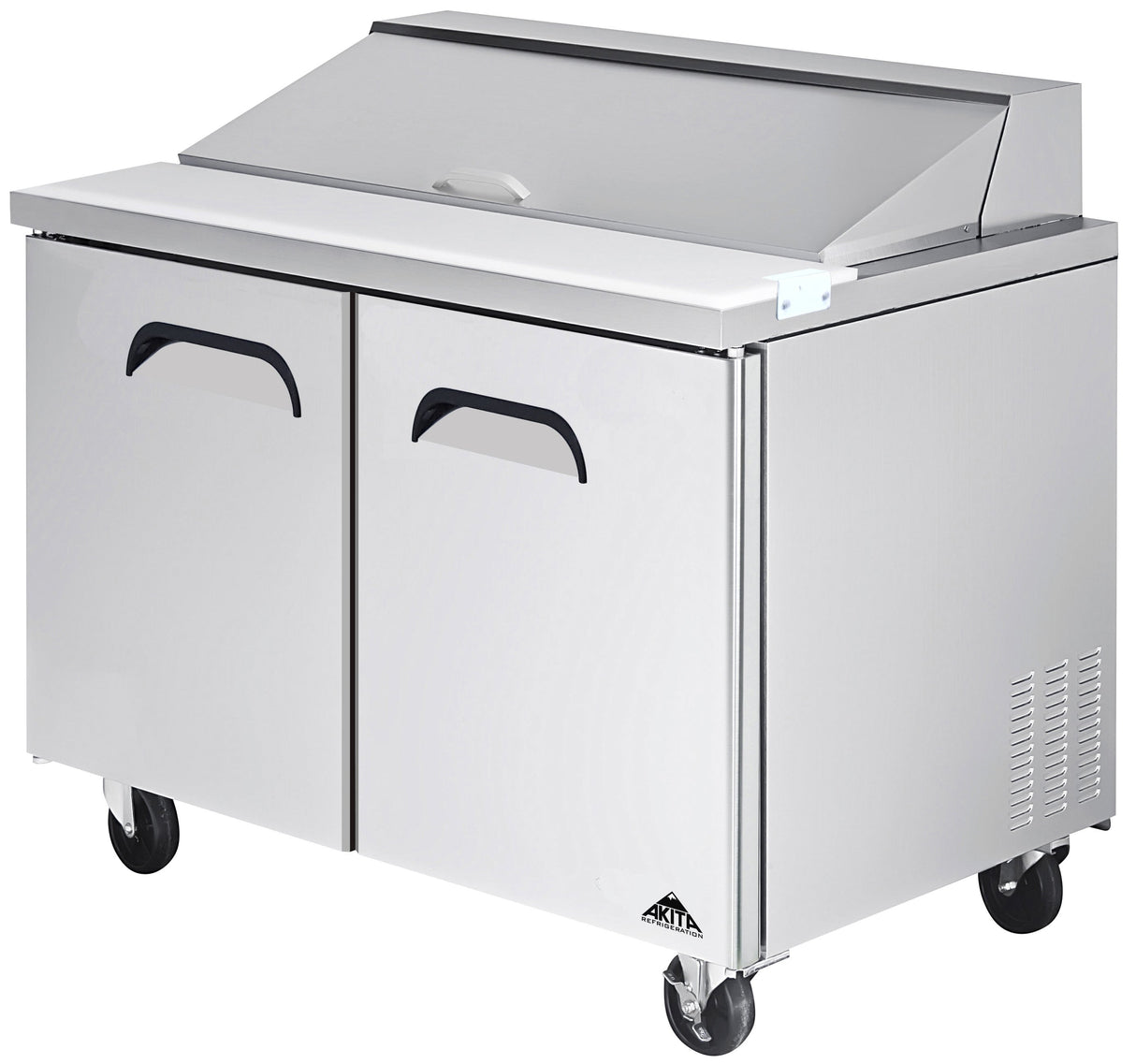 Tables, Sandwich & Salad Preparation, 48 Inch, Refrigerated, Two Door,1 - 1 EACH