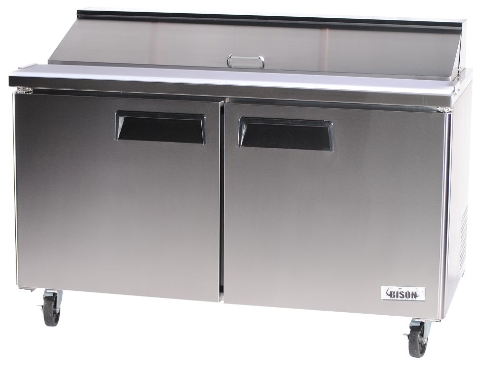 Tables, Sandwich Preparation, 60 Inch, Refrigerated, Two Door,1 - 1 EACH