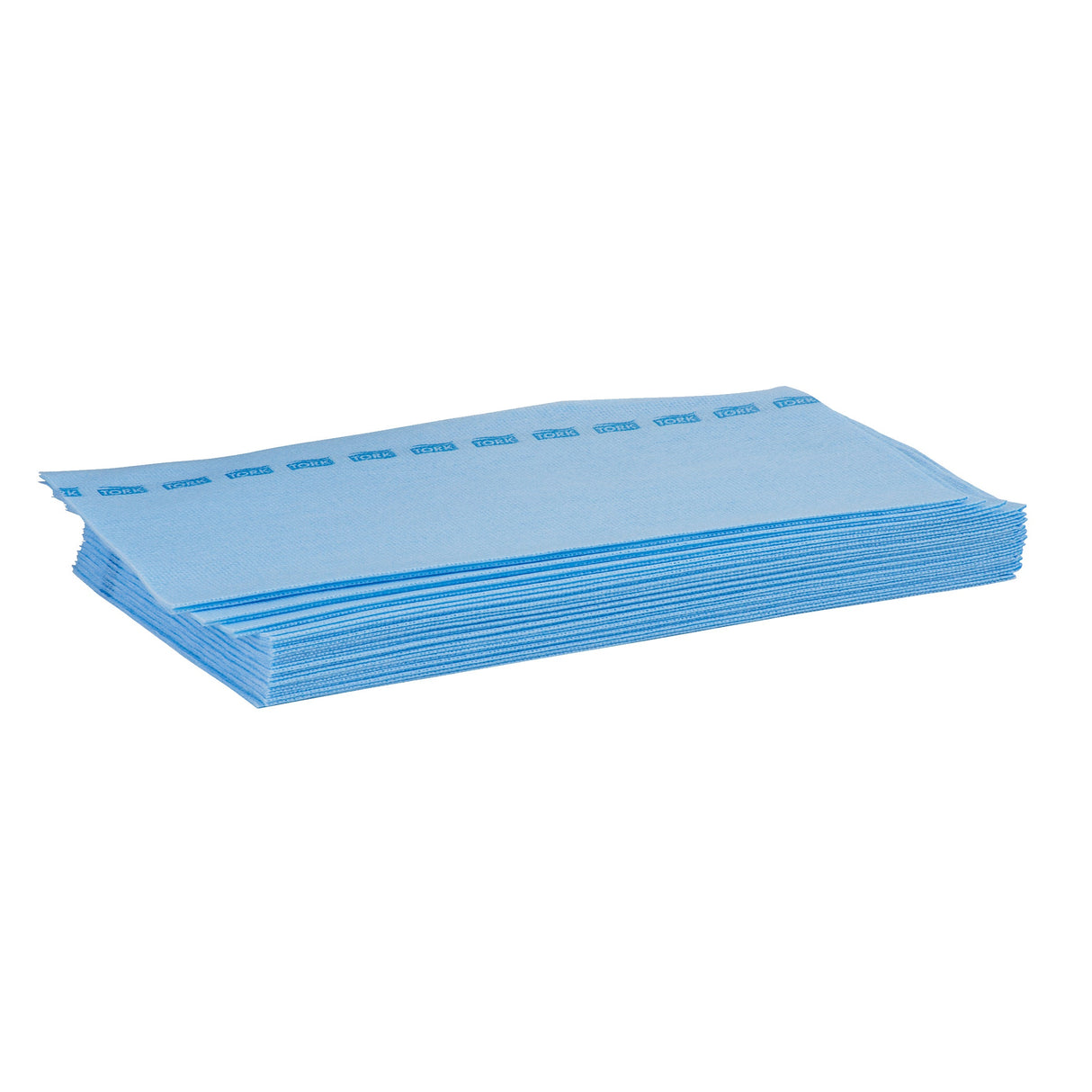 Wipers, Foodservice, Antimicrobial, Blue with Blue Stripe, 13 x 24 Inch, Self-Dispensing Box,1 - 150 COUNT