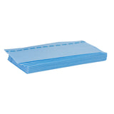 Wipers, Foodservice, Antimicrobial, Blue with Blue Stripe, 13 x 24 Inch, Self-Dispensing Box,1 - 150 COUNT