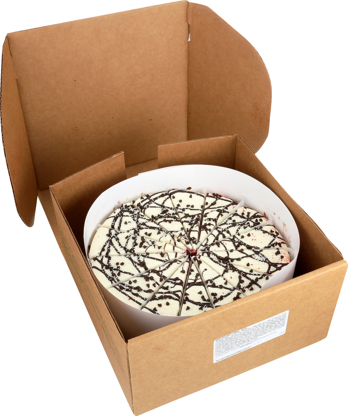 Cake, Red Velvet, Iced, 14 Slices per Cake, Frozen,2 - 8.25 POUND