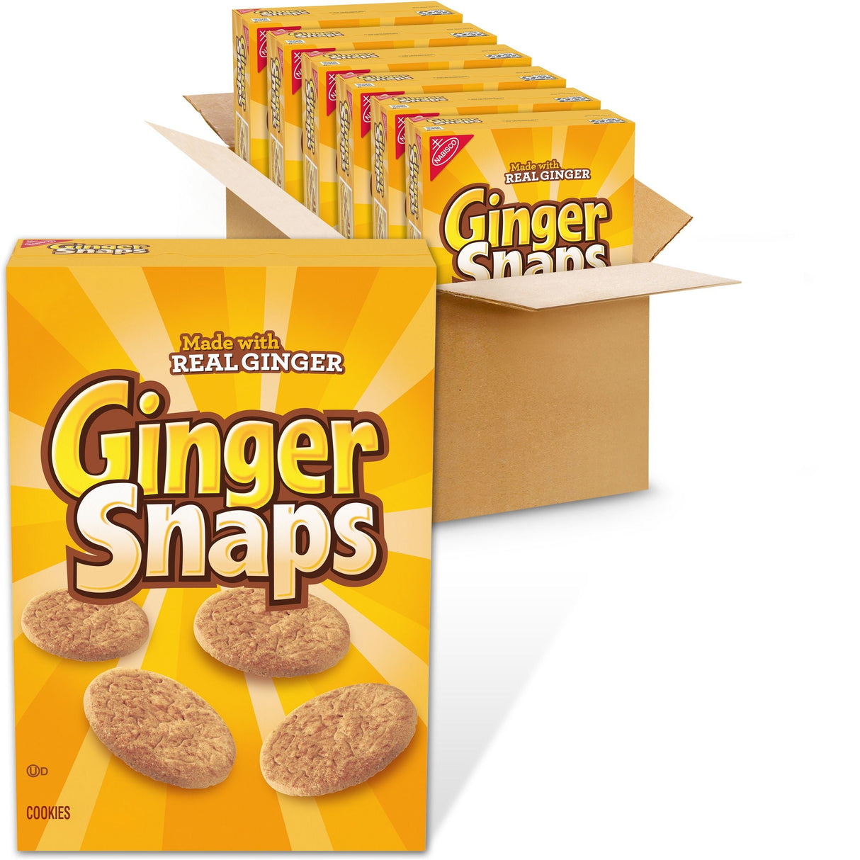 Cookies, Gingersnap,6 - 1 POUND