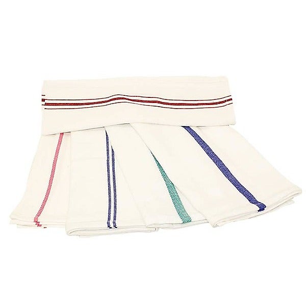 Towels, Kitchen, Blue Herringbone,2 - 1 EACH