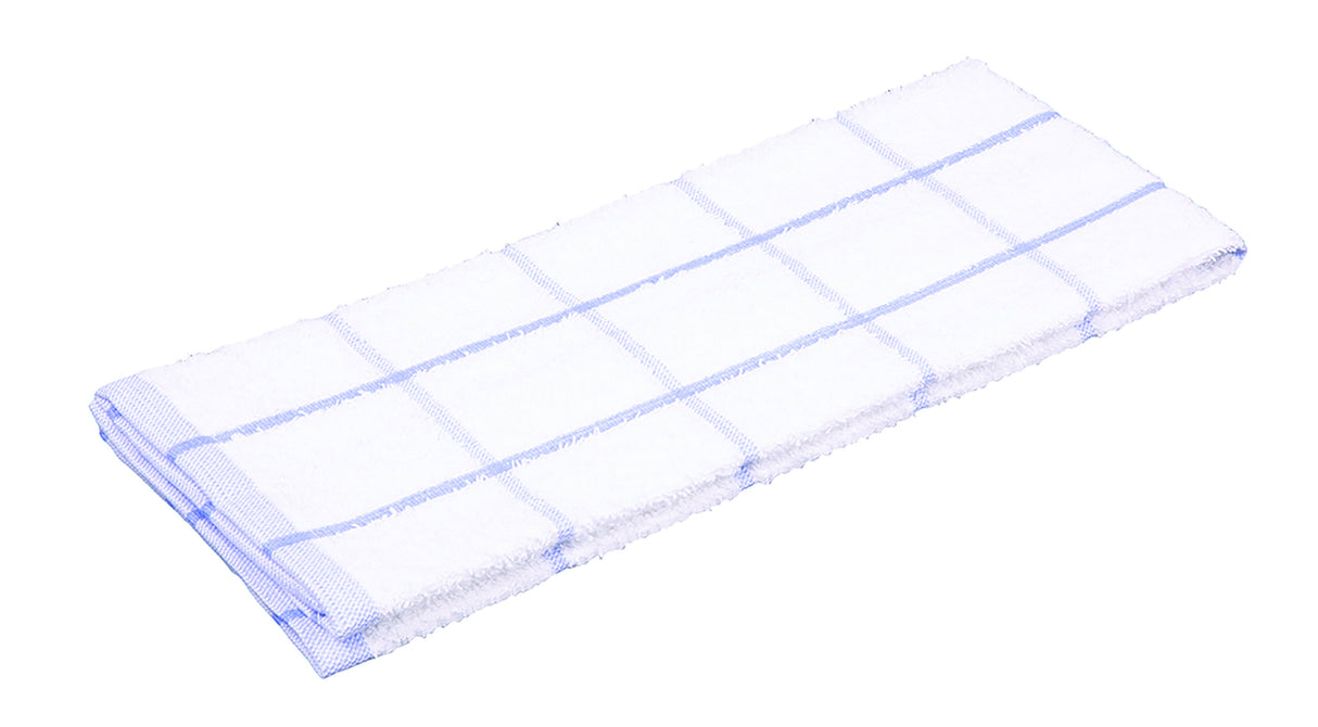 Towels, Kitchen, Checkered Blue,6 - 2 COUNT
