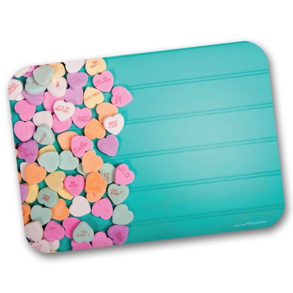 Placemats, 14 x 19 Inch, Paper, Valentine's Day, 1 Each,250 - 1 COUNT