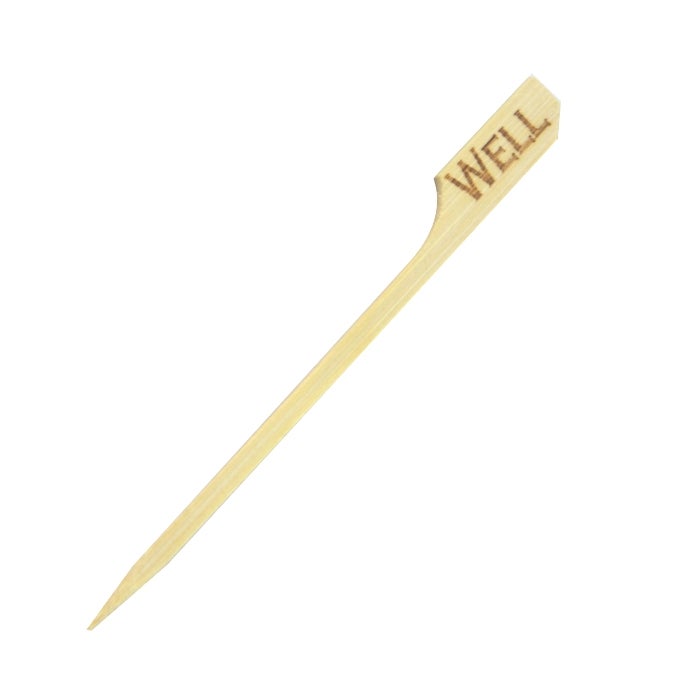 Steak Markers, Well, Bamboo, Display Box,10 - 50 COUNT
