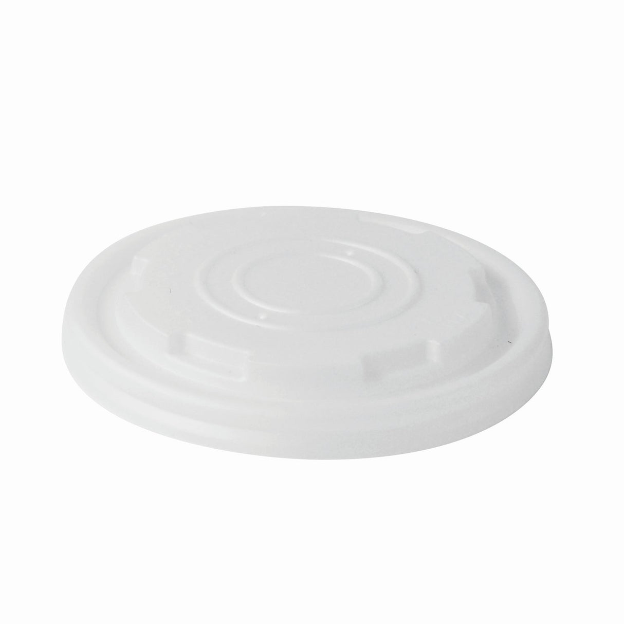 Lids, 3.5 Inch, Paper, for 8 Ounce Cups, Round,20 - 25 COUNT