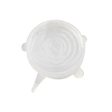 Lids, 4.3 Inch, Silicone, Translucent, Reusable,50 - 50 EACH