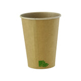 Cups, Zen 12 Ounce, Paper, Kraft, 3.50 x 4.40 Inch,20 - 50 COUNT