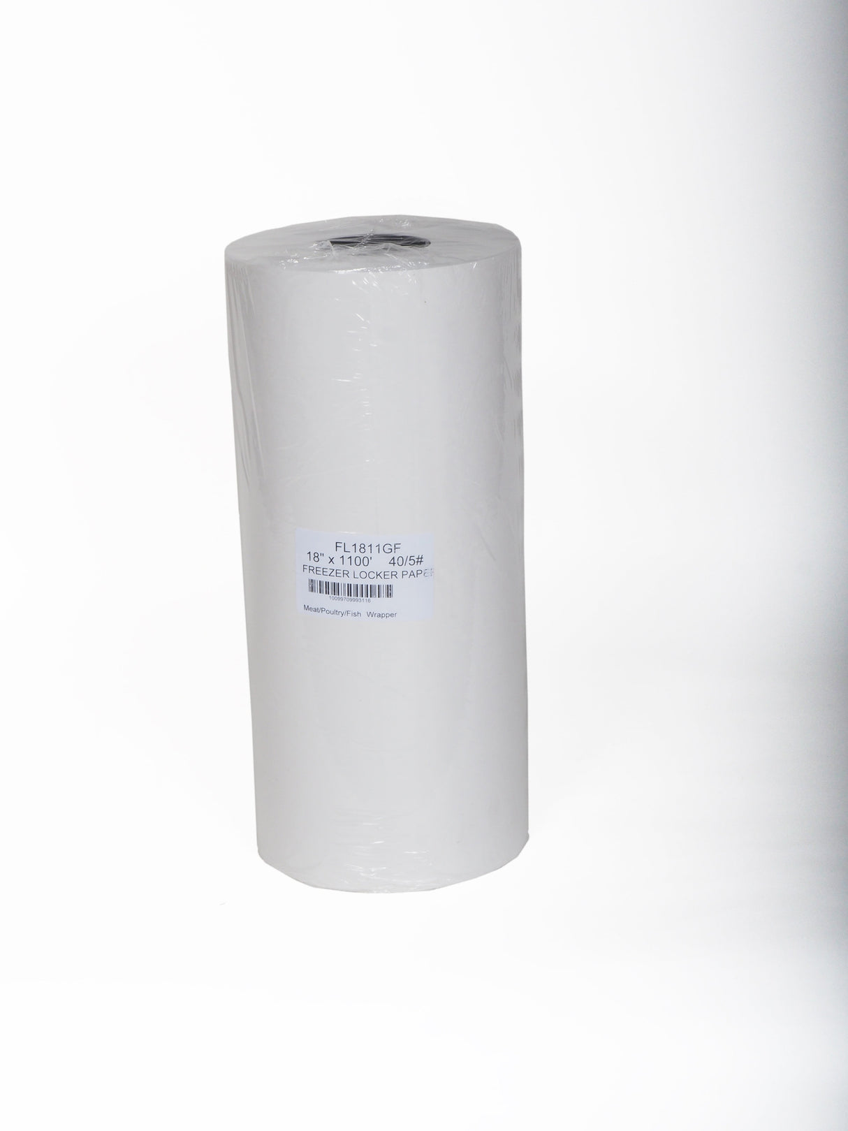 Paper Roll, Freezer, 18 Inch, White,1 - 1100 FOOT